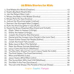 25 Trilingual Bible Stories for Toddlers. Paperback & Hardcover (English, Spanish, and French Edition)