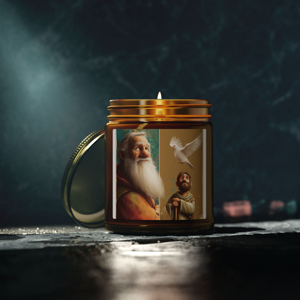 Coconut Apricot Scented Candle (4oz or 9oz) — Several Aromas and Unscented, Trinity Label