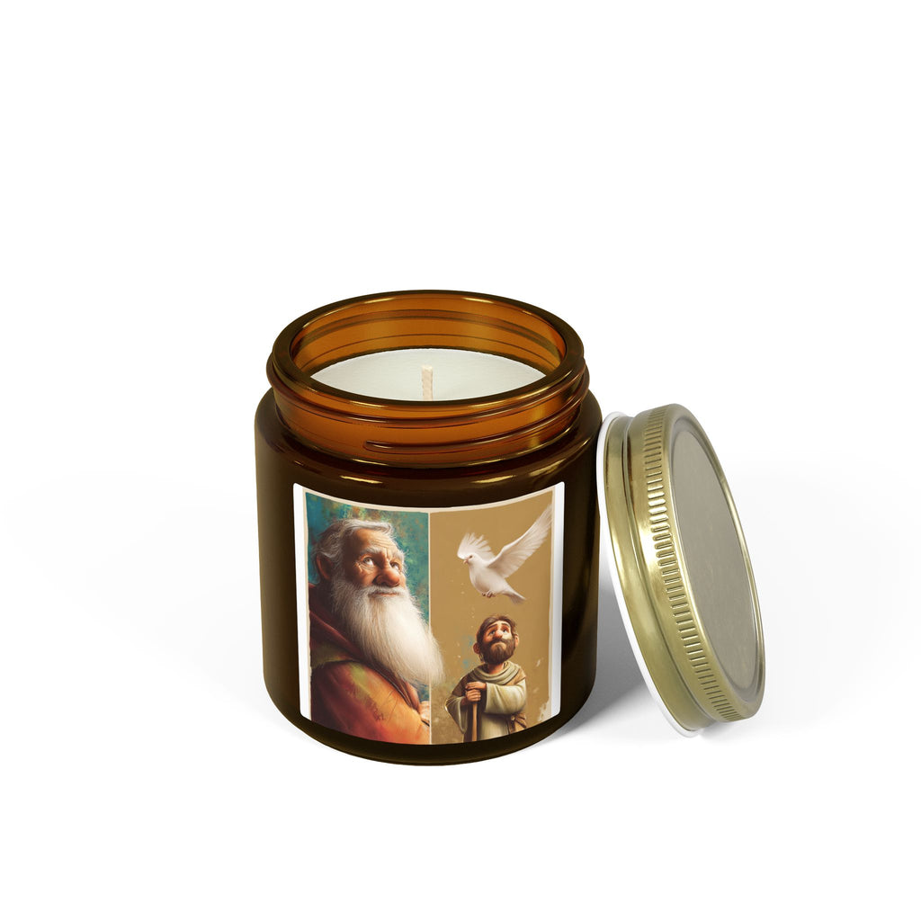 Coconut Apricot Scented Candle (4oz or 9oz) — Several Aromas and Unscented, Trinity Label