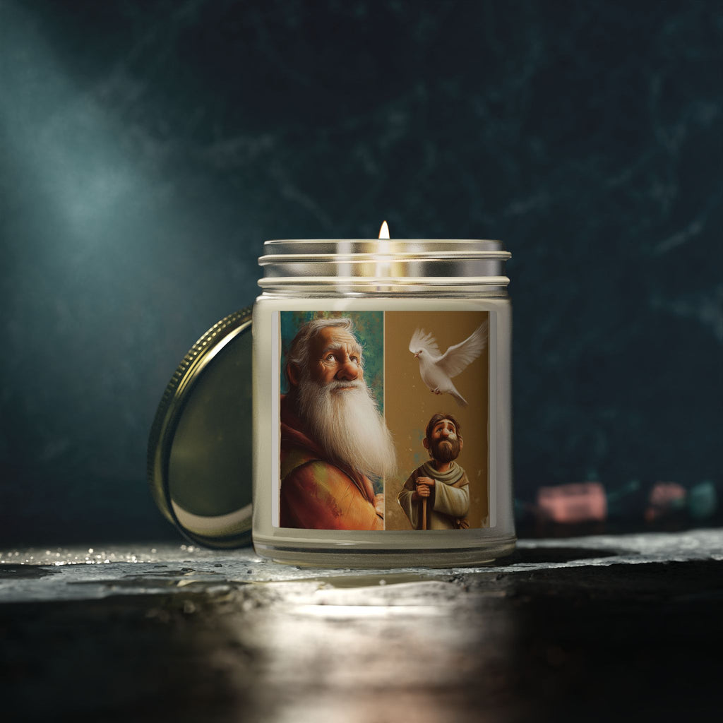 Coconut Apricot Scented Candle (4oz or 9oz) — Several Aromas and Unscented, Trinity Label