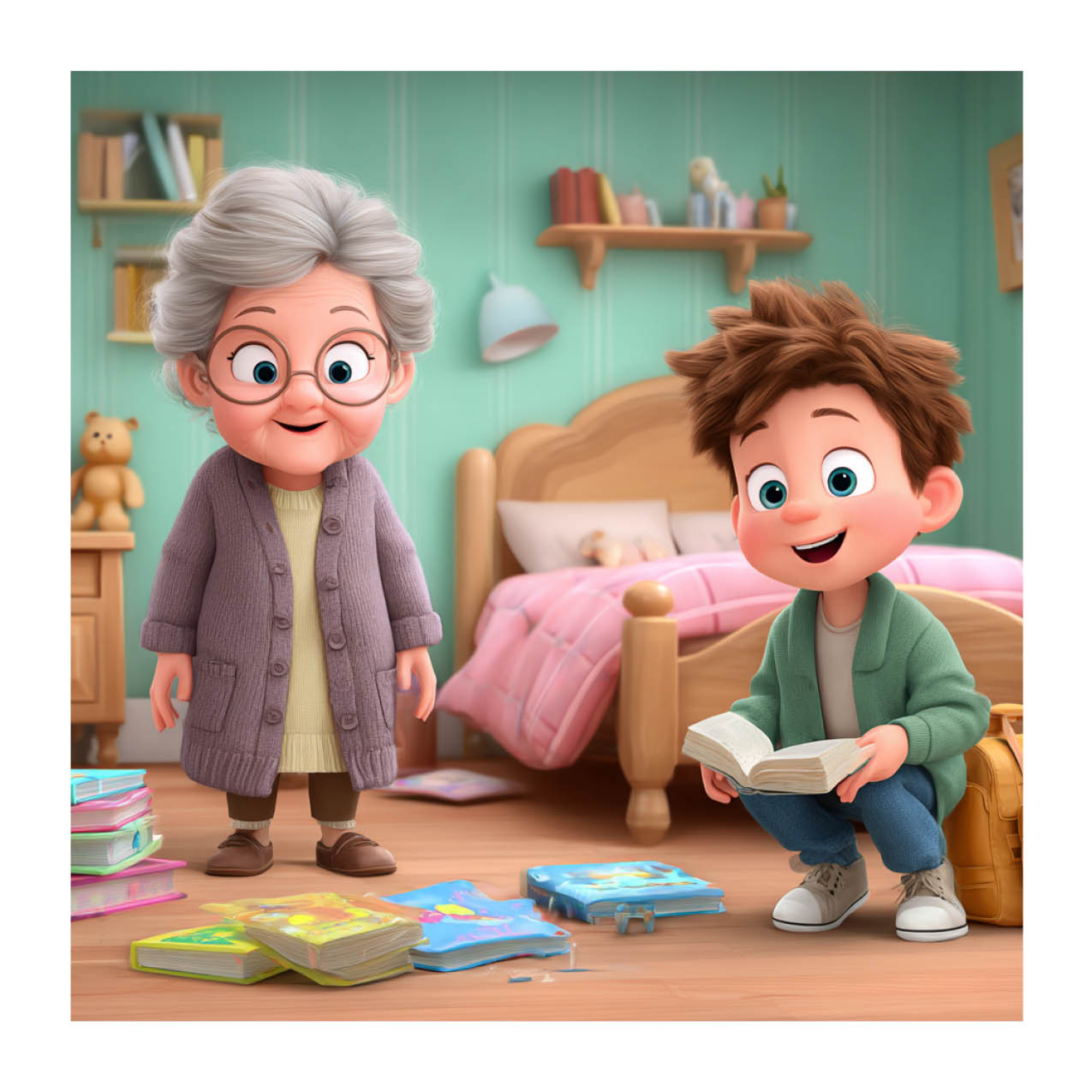 Tesoritos para Leer con Abuela (Spanish Edition)