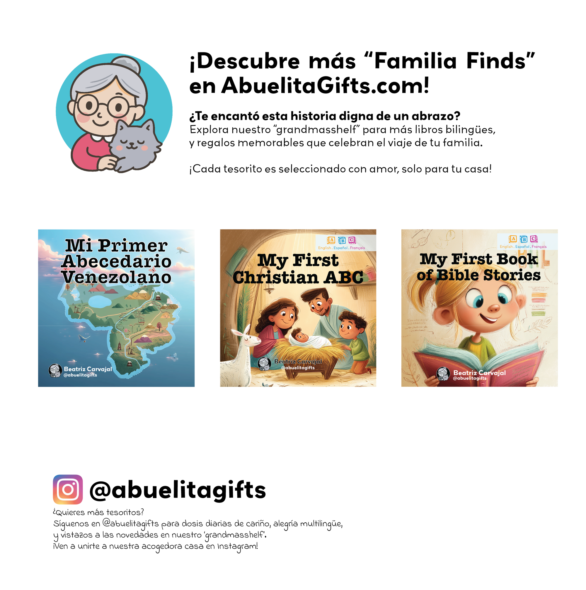 Tesoritos para Leer con Abuela (Spanish Edition)