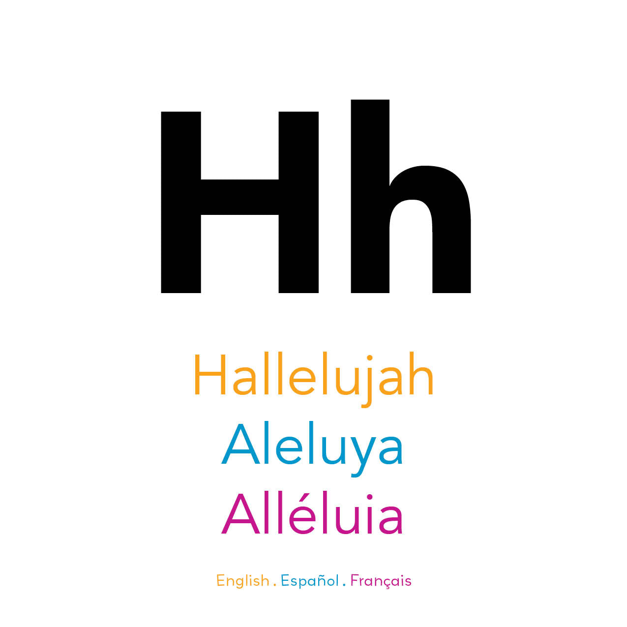 My First Christian Trilingual ABC (English, Spanish, and French Edition)