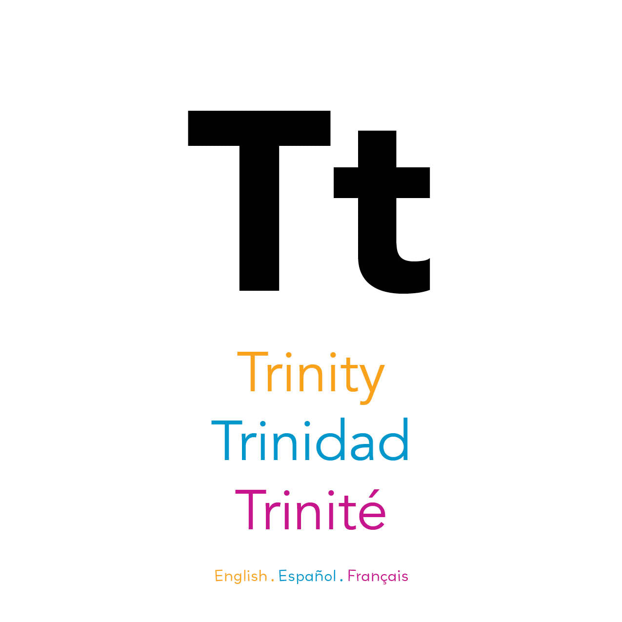 My First Christian Trilingual ABC (English, Spanish, and French Edition)