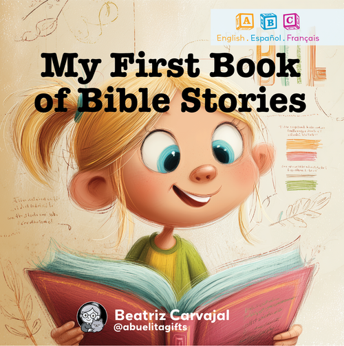 My First Book of Bible Stories (English, Spanish, and French Edition)
